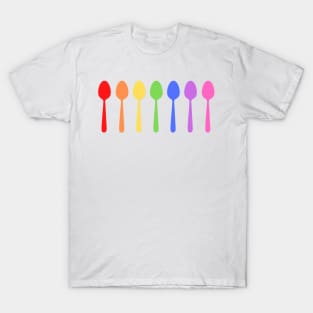 Rainbow Spoons T-Shirt